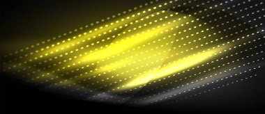 Neon pürüzsüz dalga dijital arka plan