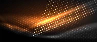 Neon pürüzsüz dalga dijital arka plan