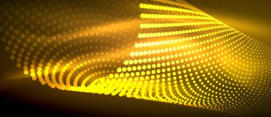 Neon ışık efektleri, parçacıklar