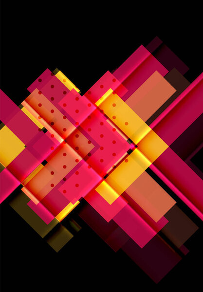 Цвет стрелок на черном фоне
