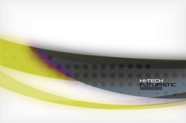 Parlak dalga vektör arka plan