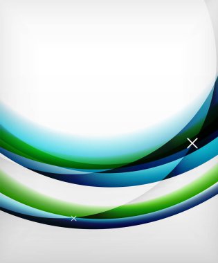 Işık ve gölge efektleri, beyaz çapraz şekilleri ile parlak dalga vektör arka plan