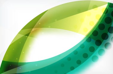 İş kurumsal arka, dalga broşür veya el ilanı tasarım şablonları