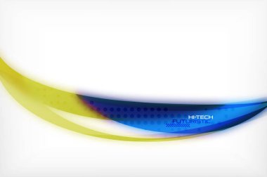 Parlak dalga vektör arka plan