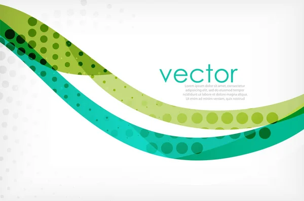 Fondos abstractos corporativos de negocios, folletos de onda o plantillas de diseño de folletos — Vector de stock