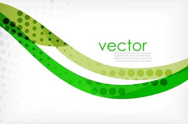 Fondos abstractos corporativos de negocios, folletos de onda o plantillas de diseño de folletos — Vector de stock