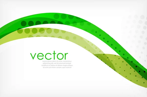 Negócios fundos abstratos corporativos, brochura de ondas ou modelos de design de folheto — Vetor de Stock