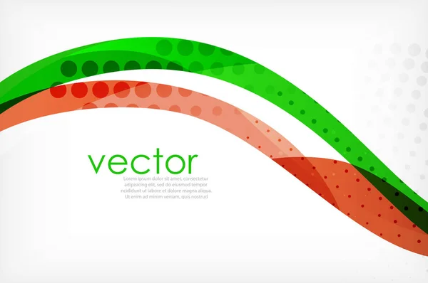 Negócios fundos abstratos corporativos, brochura de ondas ou modelos de design de folheto — Vetor de Stock