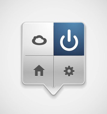 Güç düğmesi, kullanıcı arabirimi simgesi tasarım, sembol başlatmak