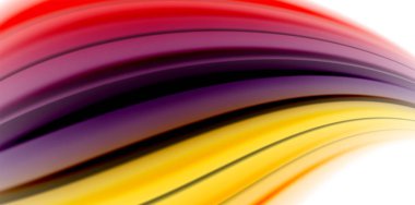 Jel jöle sıvı akan sıvı gökkuşağı tarzı renkler, dalga arka plan, modern en az renkli tasarım