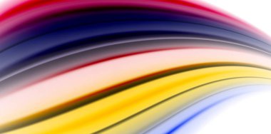 Jel jöle sıvı akan sıvı gökkuşağı tarzı renkler, dalga arka plan, modern en az renkli tasarım