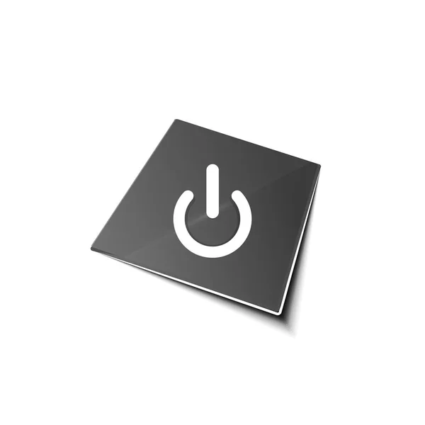 Start power button, ui icon design, on off symbol — Stock Vector