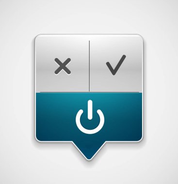 Güç düğmesi, kullanıcı arabirimi simgesi tasarım, sembol başlatmak