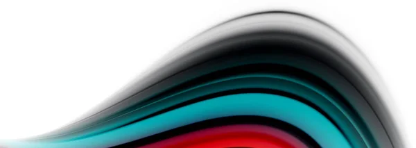 Abstraktní vlna řádky tekutin barevné pruhy. Vektorové umělecké ilustrace na plakátu nebo web banner — Stockový vektor