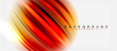 Bulanık sıvı arka plan renkleri, özet satırları, vektör çizim dalgalar