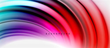 Bulanık sıvı arka plan renkleri, özet satırları, vektör çizim dalgalar