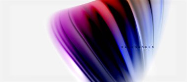 Bulanık sıvı arka plan renkleri, özet satırları, vektör çizim dalgalar