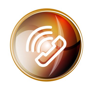 Telefon destek çağrı merkezi düğmesine