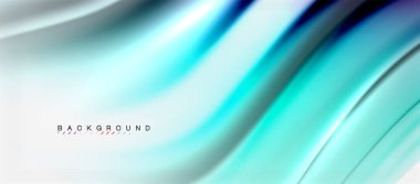 Bulanık sıvı arka plan renkleri, özet satırları, vektör çizim dalgalar