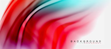 Bulanık sıvı arka plan renkleri, özet satırları, vektör çizim dalgalar