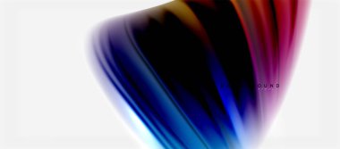 Bulanık sıvı arka plan renkleri, özet satırları, vektör çizim dalgalar