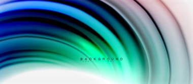 Bulanık sıvı arka plan renkleri, özet satırları, vektör çizim dalgalar