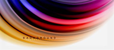 Bulanık sıvı arka plan renkleri, özet satırları, vektör çizim dalgalar