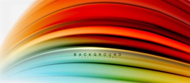 Bulanık sıvı arka plan renkleri, özet satırları, vektör çizim dalgalar