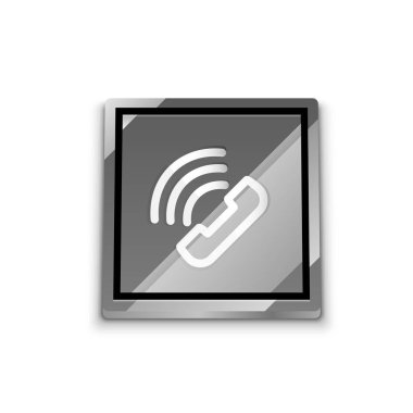 Vector phone support web button