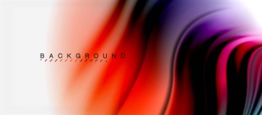 Bulanık sıvı arka plan renkleri, özet satırları, vektör çizim dalgalar