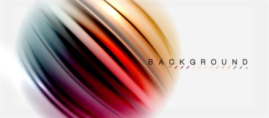 Bulanık sıvı arka plan renkleri, özet satırları, vektör çizim dalgalar