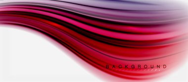 Bulanık sıvı arka plan renkleri, özet satırları, vektör çizim dalgalar