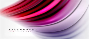 Bulanık sıvı arka plan renkleri, özet satırları, vektör çizim dalgalar