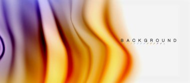 Bulanık sıvı arka plan renkleri, özet satırları, vektör çizim dalgalar