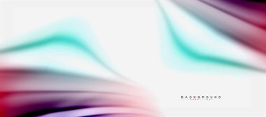 Bulanık sıvı arka plan renkleri, özet satırları, vektör çizim dalgalar