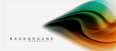 Girdap sıvısı akan renklerin hareket efekti, holografik soyut arkaplan