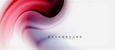 Girdap sıvısı akan renklerin hareket efekti, holografik soyut arkaplan