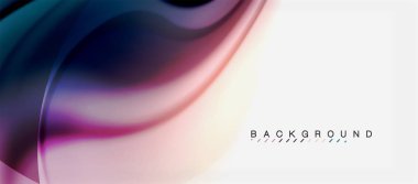 Girdap sıvısı akan renklerin hareket efekti, holografik soyut arkaplan