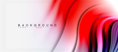 Bulanık sıvı arka plan renkleri, özet satırları, vektör çizim dalgalar