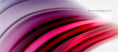 Bulanık sıvı arka plan renkleri, özet satırları, vektör çizim dalgalar