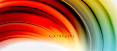 Bulanık sıvı arka plan renkleri, özet satırları, vektör çizim dalgalar