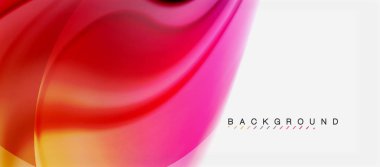 Girdap sıvısı akan renklerin hareket efekti, holografik soyut arkaplan