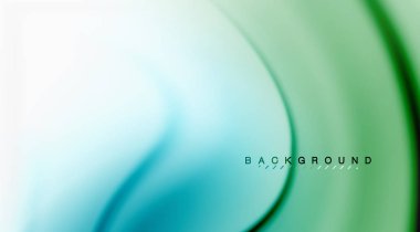 Girdap sıvısı akan renklerin hareket efekti, holografik soyut arkaplan