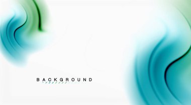 Girdap sıvısı akan renklerin hareket efekti, holografik soyut arkaplan