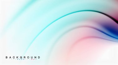 Girdap sıvısı akan renklerin hareket efekti, holografik soyut arkaplan