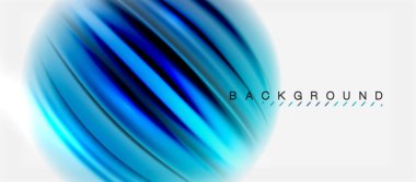 Bulanık sıvı arka plan renkleri, özet satırları, vektör çizim dalgalar