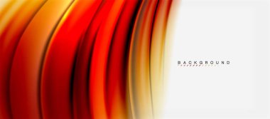 Bulanık sıvı arka plan renkleri, özet satırları, vektör çizim dalgalar