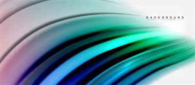 Bulanık sıvı arka plan renkleri, özet satırları, vektör çizim dalgalar