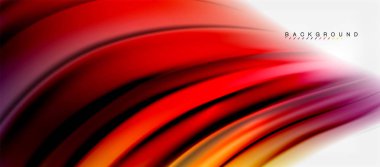 Bulanık sıvı arka plan renkleri, özet satırları, vektör çizim dalgalar