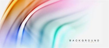 Bulanık sıvı arka plan renkleri, özet satırları, vektör çizim dalgalar